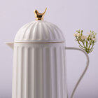 Garrafa Térmica De Plástico Bird Branca 600ml