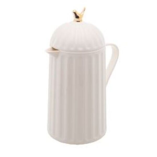 Garrafa Térmica De Plástico Bird Branca 600ml