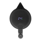 Garrafa Térmica De Plástico Preta Com Termômetro 1l 2875 Lyor