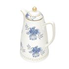 Garrafa Termica De Porcelana 900ml Floral - Wolff