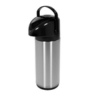 Garrafa Térmica De Pressão 01 Litro Aço Inox Portátil - Wp