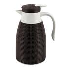 Garrafa Térmica Dynasty Revestida Com Rattan De Plástico 1l