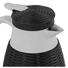 Garrafa Térmica Dynasty Revestida Com Rattan De Plástico 1l