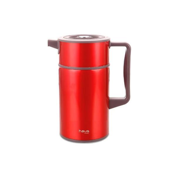 Garrafa Térmica Em Inox Haus Concept Scala 1 Litro Vermelha