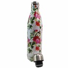 Garrafa Termica Estampa Flores 750 Ml Inox Resistente Agua Ch