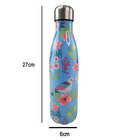 Garrafa Termica Estampada Inox 500ml Floral Flores Florido Ja