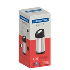 Garrafa Termica Exata Em Aco Inox Com Ampola De Vidro 1,2 L T