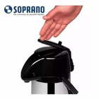 Garrafa Termica Exclusiva 1l Inox/preto Soprano 09510.2620.61