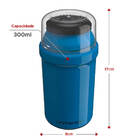 Garrafa Térmica Fano Kids Ampola Pástico Unitermi 300 Ml Azul