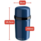 Garrafa Térmica Fano Unitermi 250 Ml Rosa