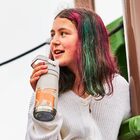 Garrafa Térmica Flip Straw Kids  Ash 500ml - Stanley