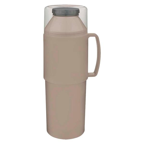 Garrafa Térmica Indie 1 Litro Bege Mor