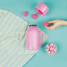 Garrafa Térmica Indie 500ml Algodão Doce Mor