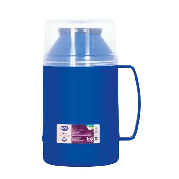 Garrafa Térmica Indie Azul 500 Ml Mor