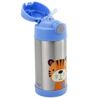 Garrafa Termica Infantil Aço Inox Clingo - Tigre