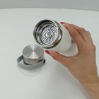 Garrafa Térmica Inox 450ml Squeeze Parade Dupla Branco Enjoy