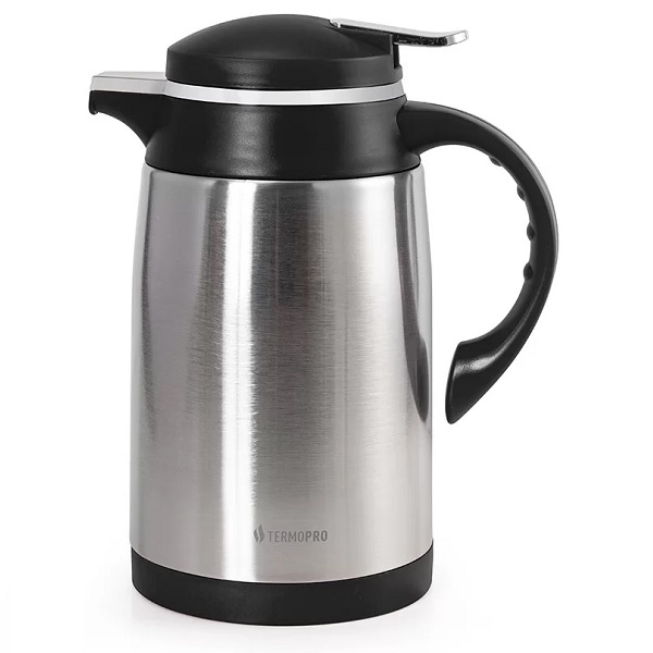 Garrafa Termica Inox Camelia Preta 600ml Termopro