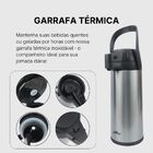 Garrafa Termica Inox Com Trava Para Café Chá 1,9l 4170 Partna