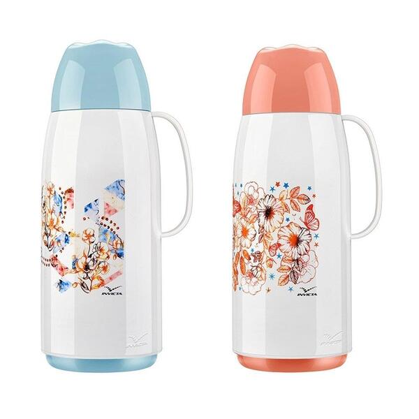 Garrafa Térmica Invicta Top Wave 1 Litro Decorada (cores Sort