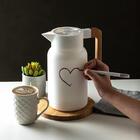 Garrafa Térmica Lyor De Plástico Organic 1l Branco - 1939