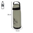 Garrafa Térmica Magic Pump Cavalos 1 8 Litros Com Bomba De Pr