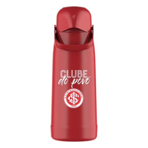 Garrafa Térmica Magic Pump Internacional Clube Do Povo 1 8 Li
