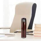 Garrafa Térmica Marrom 480ml Água Suco Café Aço Inox