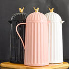 Garrafa Térmica Para Café Chá Canelada Bird 1l Rosa