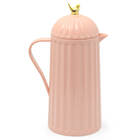 Garrafa Térmica Para Café Chá Canelada Bird 1l Rosa