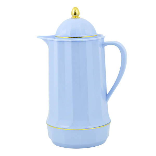 Garrafa Térmica Para Café Chá Estilo Vintage Genova 1l Azul