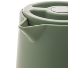 Garrafa Térmica Plástico C/cabo Madeira Nórdica Verde 1l