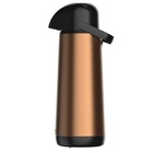 Garrafa Termica Pressao 1 0l Inox Cobre Lumina Termolar 9751c