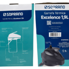 Garrafa Termica Pressão Inox Soprano Excelence 1 9 Lt