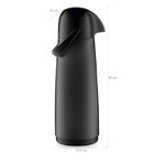 Garrafa Térmica Pressão Plástico 1,8l Super Jato Preta Expres