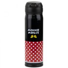 Garrafa Térmica Preta Minnie 400ml - Disney