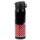 Garrafa Térmica Preta Minnie 400ml - Disney