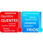 Garrafa Térmica R-evolution Inox 2,5 Litros