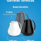 Garrafa Térmica Soprano 1 Litro Bule Térmico Café Chá Leite B