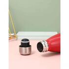 Garrafa Térmica Squeeze Inox 500ml Vermelho Para Água Suco