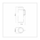 Garrafa Térmica Tramontina Exata E Tampa Rosqueável 1 L