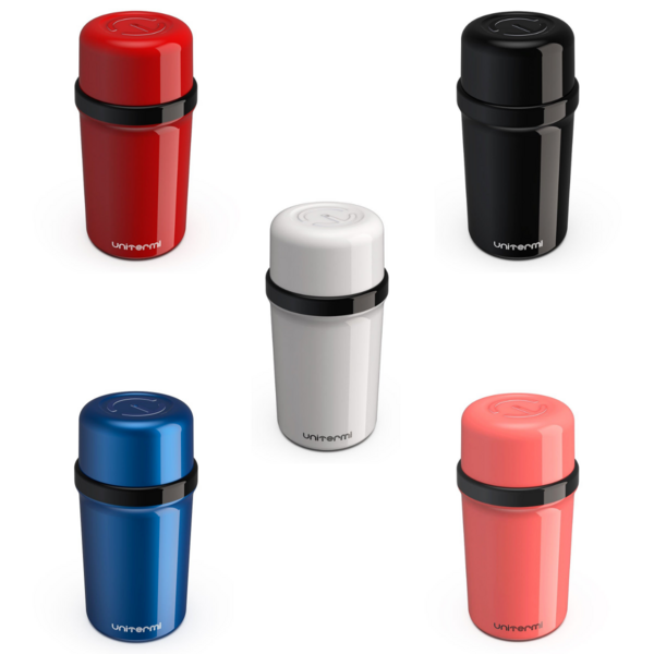 Garrafa Térmica Unitermi 250ml Para Café Chá Água Leite Azul