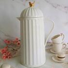 Garrafa Térmica Vintage Gourmet Para Café Chá Birds Pássaro 1