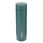 Garrafa Térmica Wolff De Aço Inox Verde 500ml