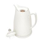 Garrafa Térmica Wolff De Porcelana Branco Prata 900ml