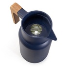 Garrafa Termica Wood Fashion Azul 1 Litro Termopro Tp6561