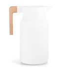 Garrafa Termica Wood Fashion Branca 1 Litro Termopro Tp6550