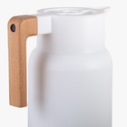 Garrafa Termica Wood Fashion Branca 1 Litro Termopro Tp6550