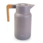 Garrafa Termica Wood Fashion Cinza 1 Litro Termopro Tp6562