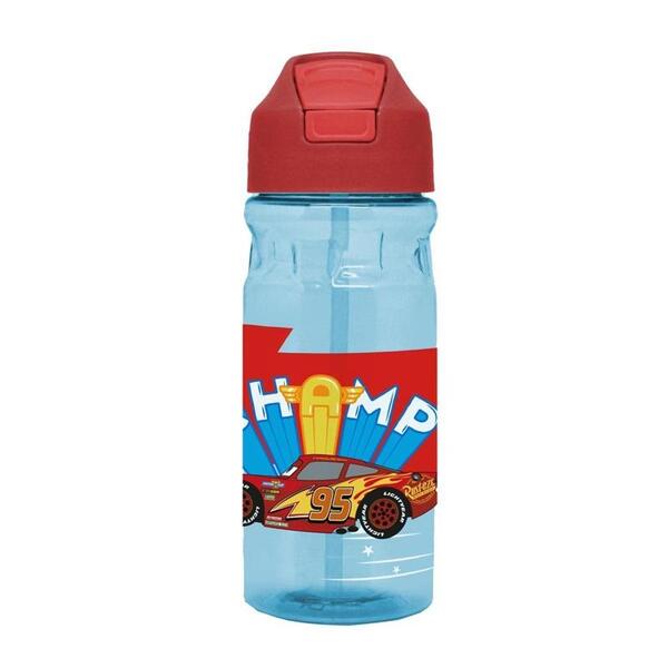 Garrafa Yangzi C/ Canudo Carros 600ml 26932