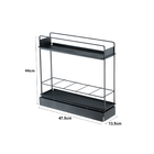 Garrafeiro Deslizante Porta Garrafas/latas Preto Master Schm